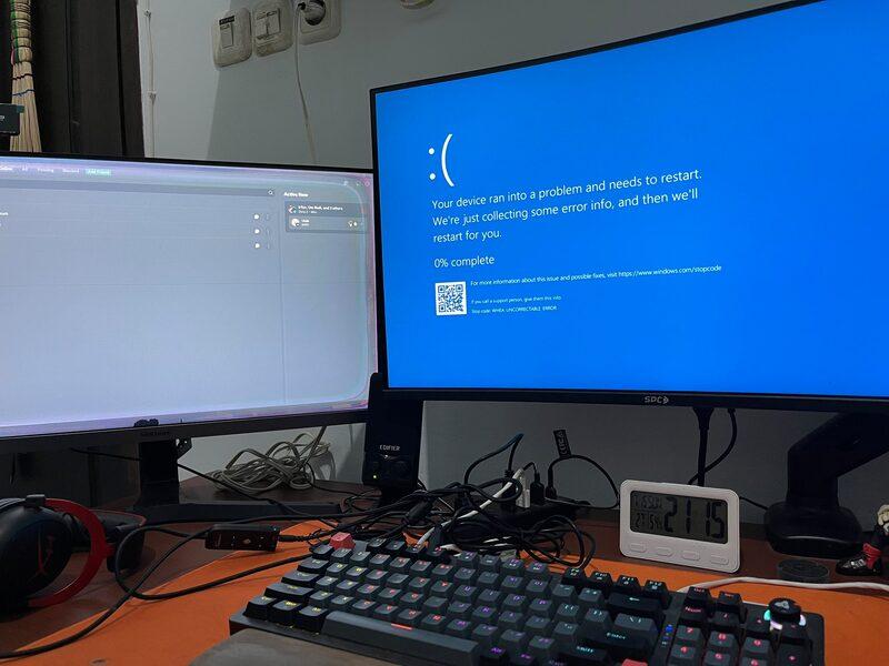 blue screen vs black screen vs no signal difference