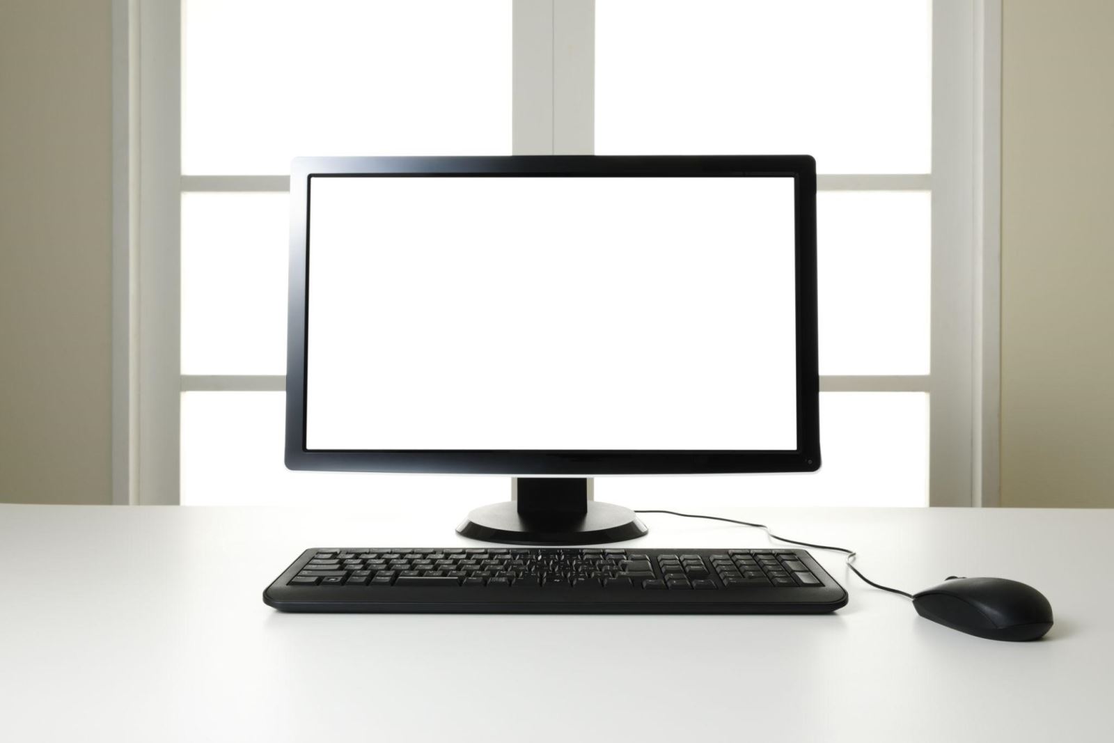 white screen fullscreen used to test display issues
