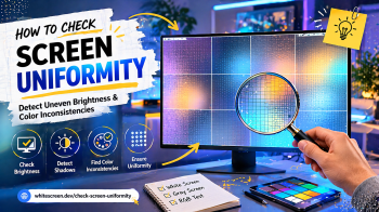 How to Check Screen Uniformity – Detect Uneven Brightness and Color Issues